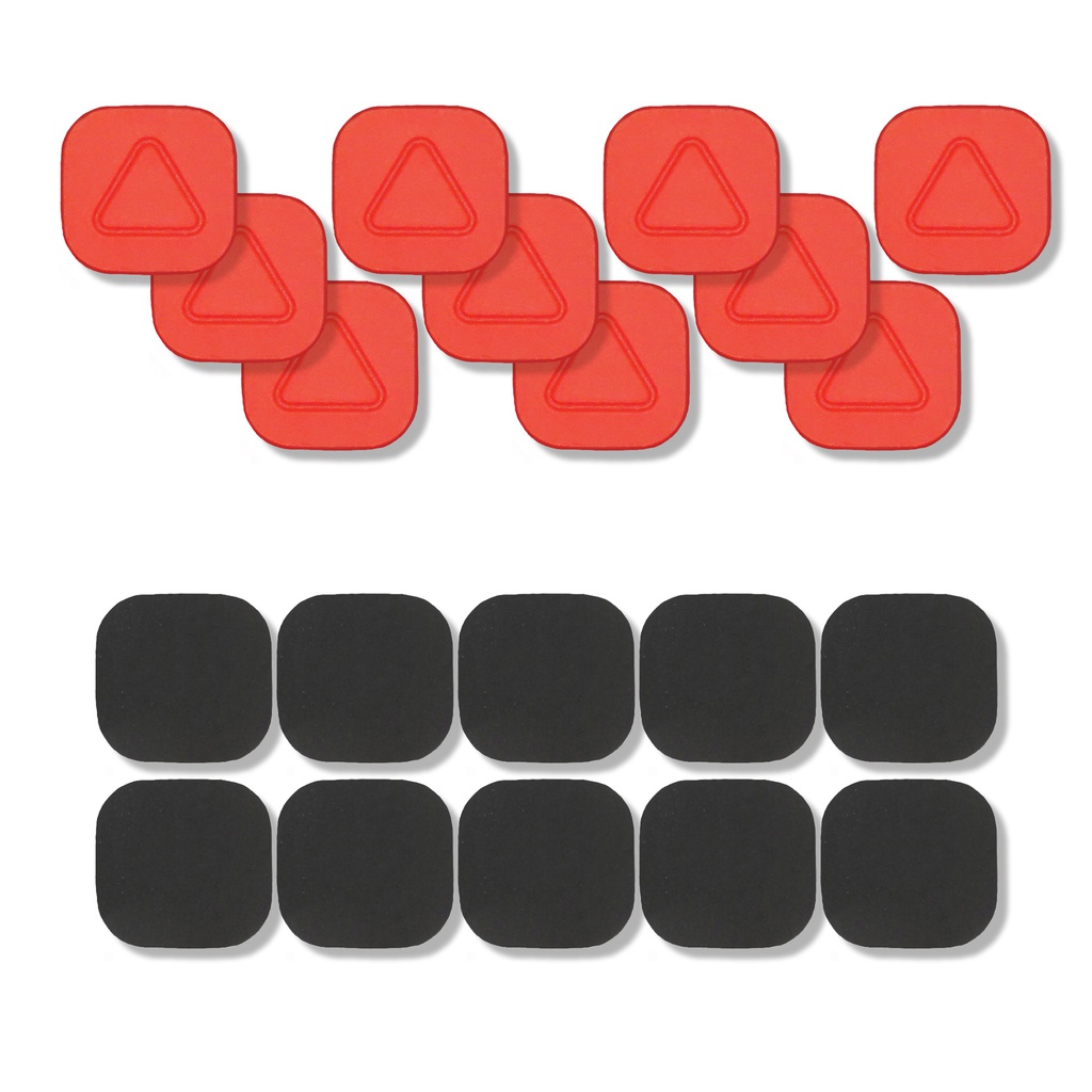 Alterable SOS key colour DIY kit key tops and stickers RED 2048x2048px